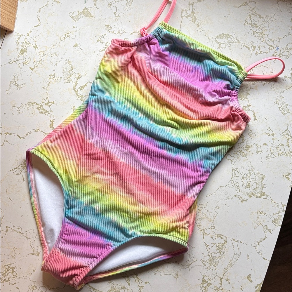Cat & Jack Rainbow Swim One Piece
